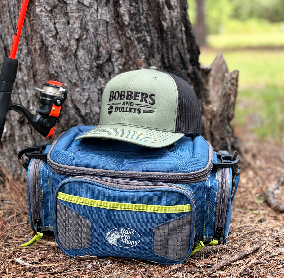 Olive Green Trucker